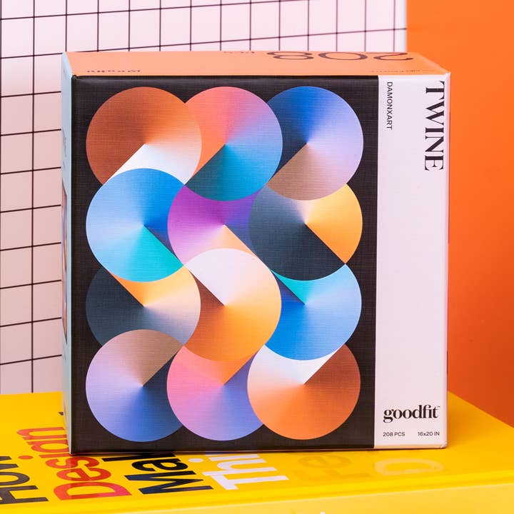 Twine - 208 Piece Puzzle with Oversized Pieces for wholesale by Goodfit Puzzles