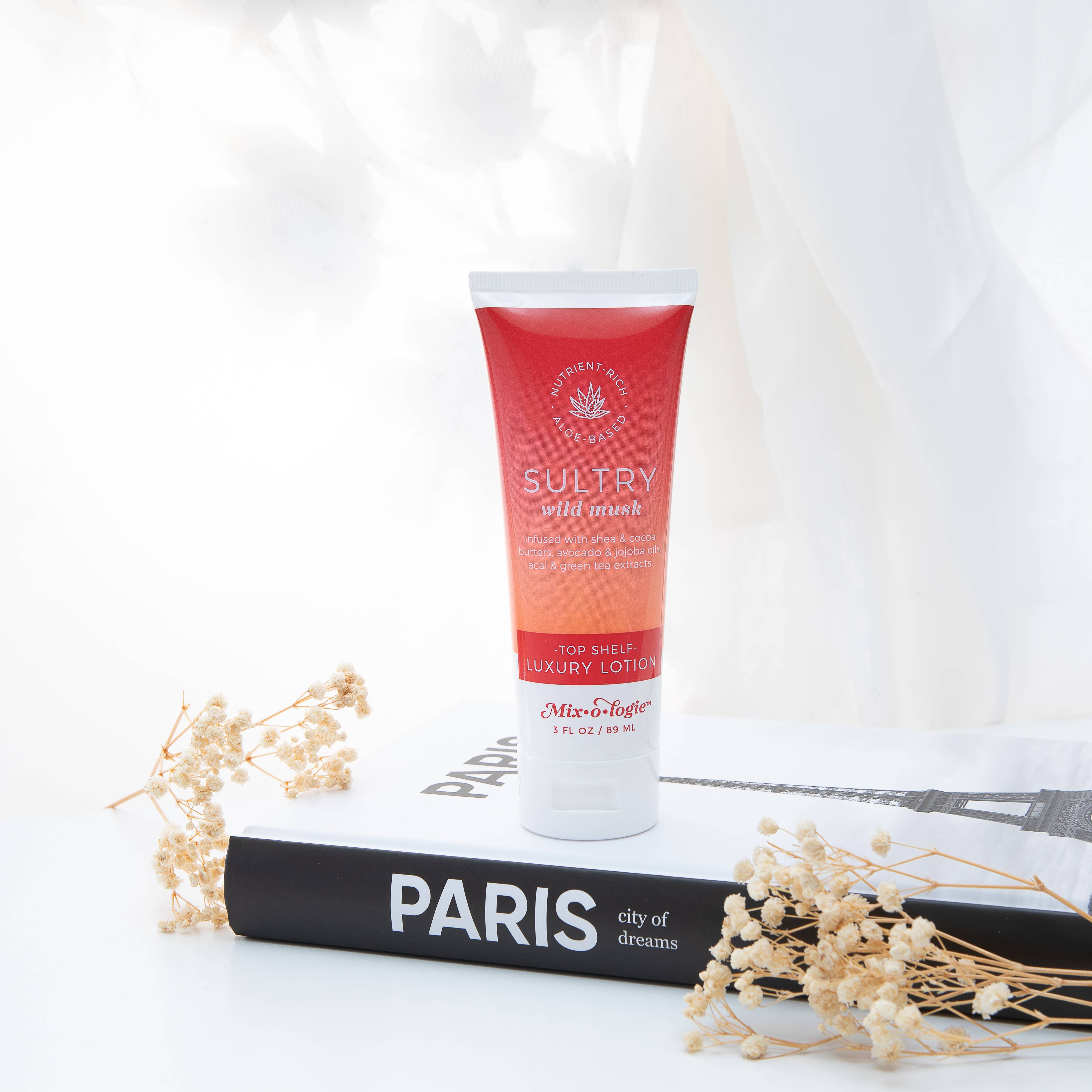 Mixologie - Wholesale Hand & Body Lotion - Sultry (wild musk) Top Shelf Luxury Lotion (3 Fl. Oz)1