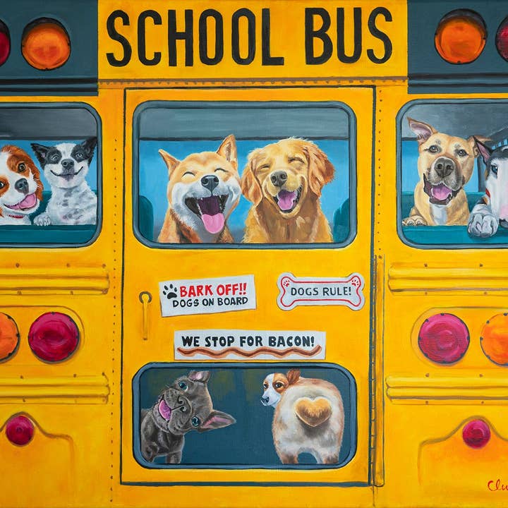 Springbok Puzzle - Wholesale Puzzle - Adult - Happy Bus 500 Piece Jigsaw Puzzle
