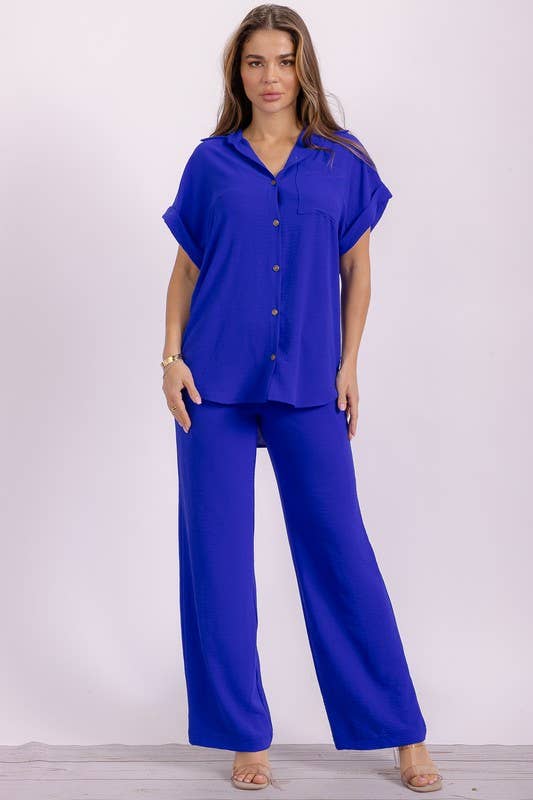H&H Fashion Inc. – wholesale Top & pants set (NOT Loungewear) – Women's – HH776X-S1 PLUS SIZE Two Pieces Shirt and Pants Set35