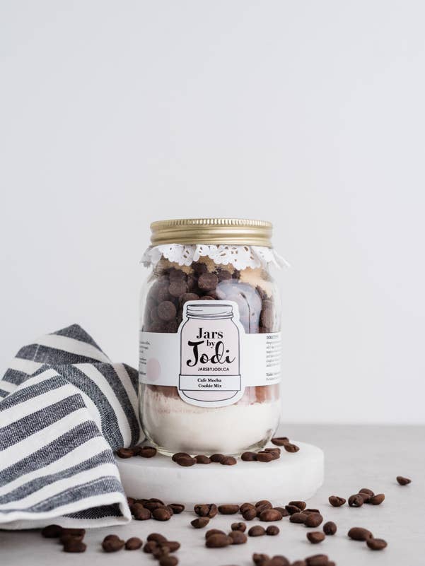 Cafe Mocha Cookie Mix for wholesale by Jars by Jodi