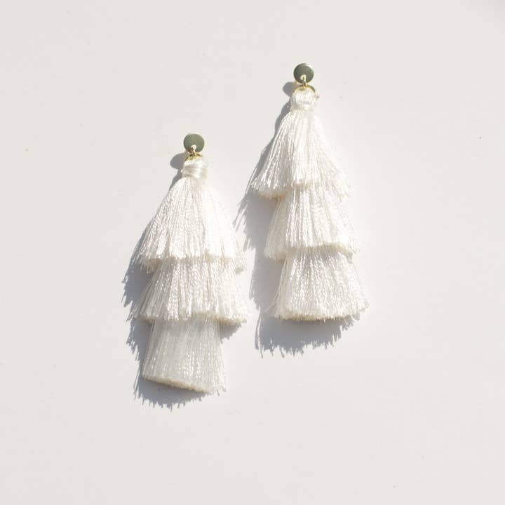 Rover & Kin - Wholesale Tassel Earrings - Tiered Tassel Earrings2