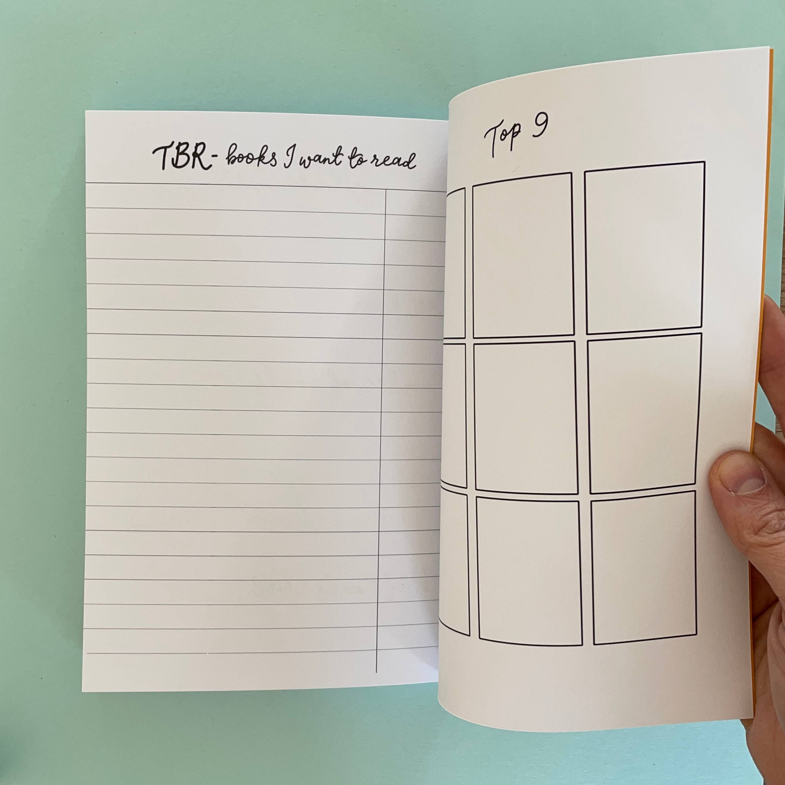 And Hope Designs - Cards, Stickers & Stationery - Wholesale Journal/Diary - Reading Journal, A5 Book Tracker, Literary Planner, Gift10