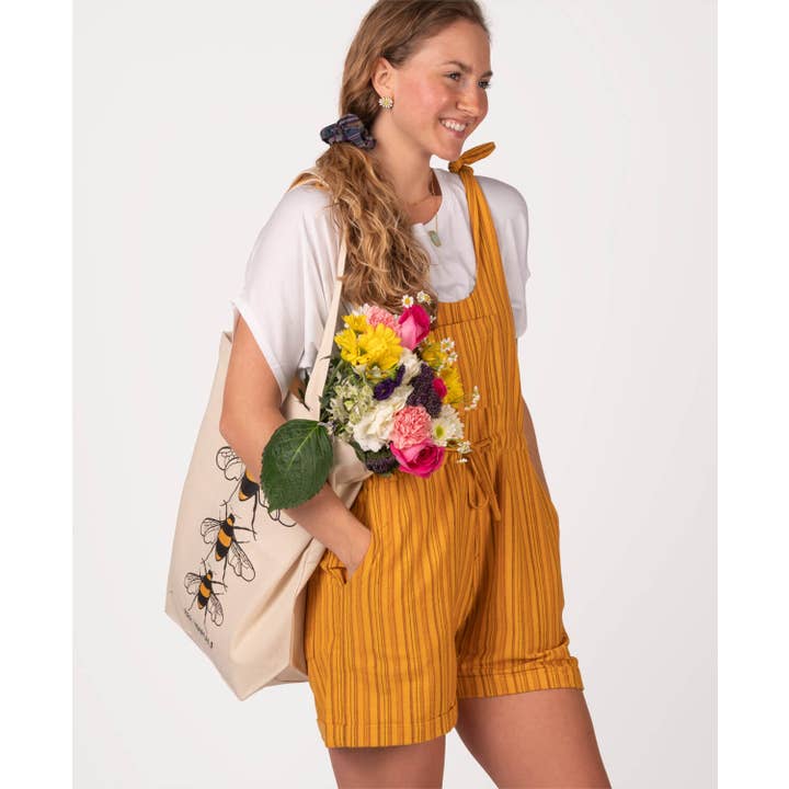 Soul Flower - Wholesale Tote bag – Unisex - Bee Yourself Eco Tote Bag4