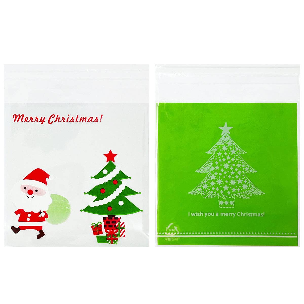 Wrapables.com - Wholesale Food Storage Wrap/Bag - Wrapables Transparent Self-Adhesive 4" x 4" Candy Cookie Bag80