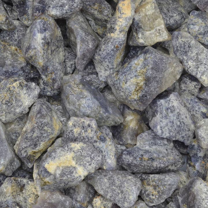 Fantasia Mining - Wholesale Spiritual Stone/Crystal - Rough Iolite - India - Raw Natural Stones (1 lb)