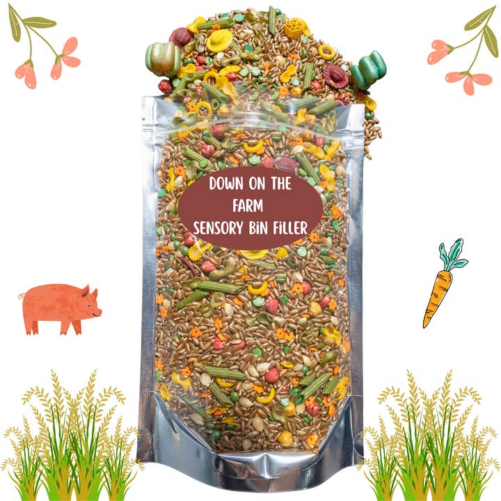 Kid To Kid Corner - Wholesale Toy Set - Kids - Down On The Farm Sensory Bin Filler, Sensory Filler, Kid Toy1