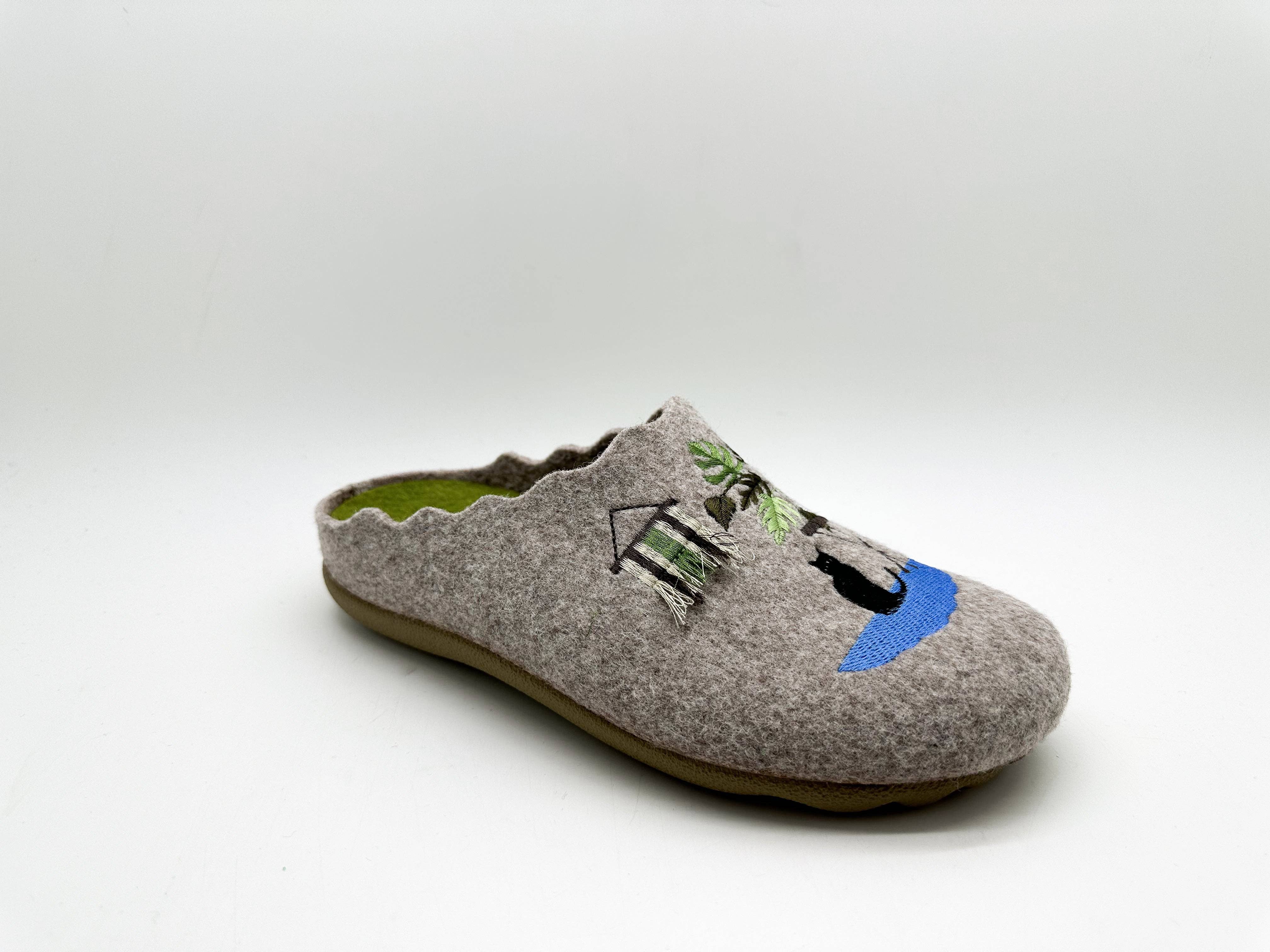 thies - Wholesale Slippers - Women's - MayBe ® Boho Cat brown2