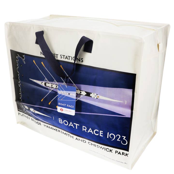 Jumbo Storage Bag - TFL Vintage Poster "Boat Race" for wholesale by Rex B2B - UK