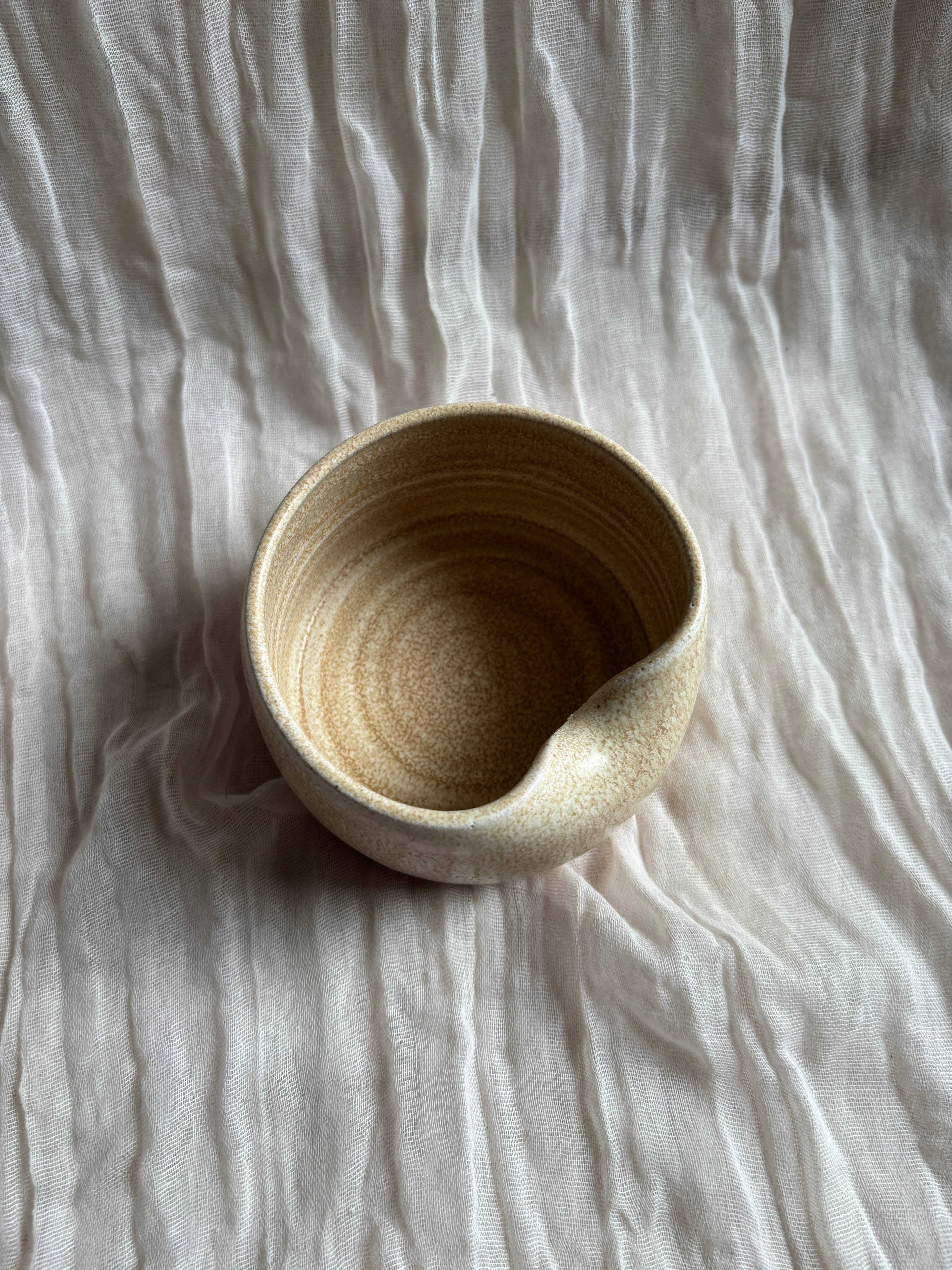 Charlotte Manser Ceramics - Wholesale Bowl - Cream Tea Bag Bowl2