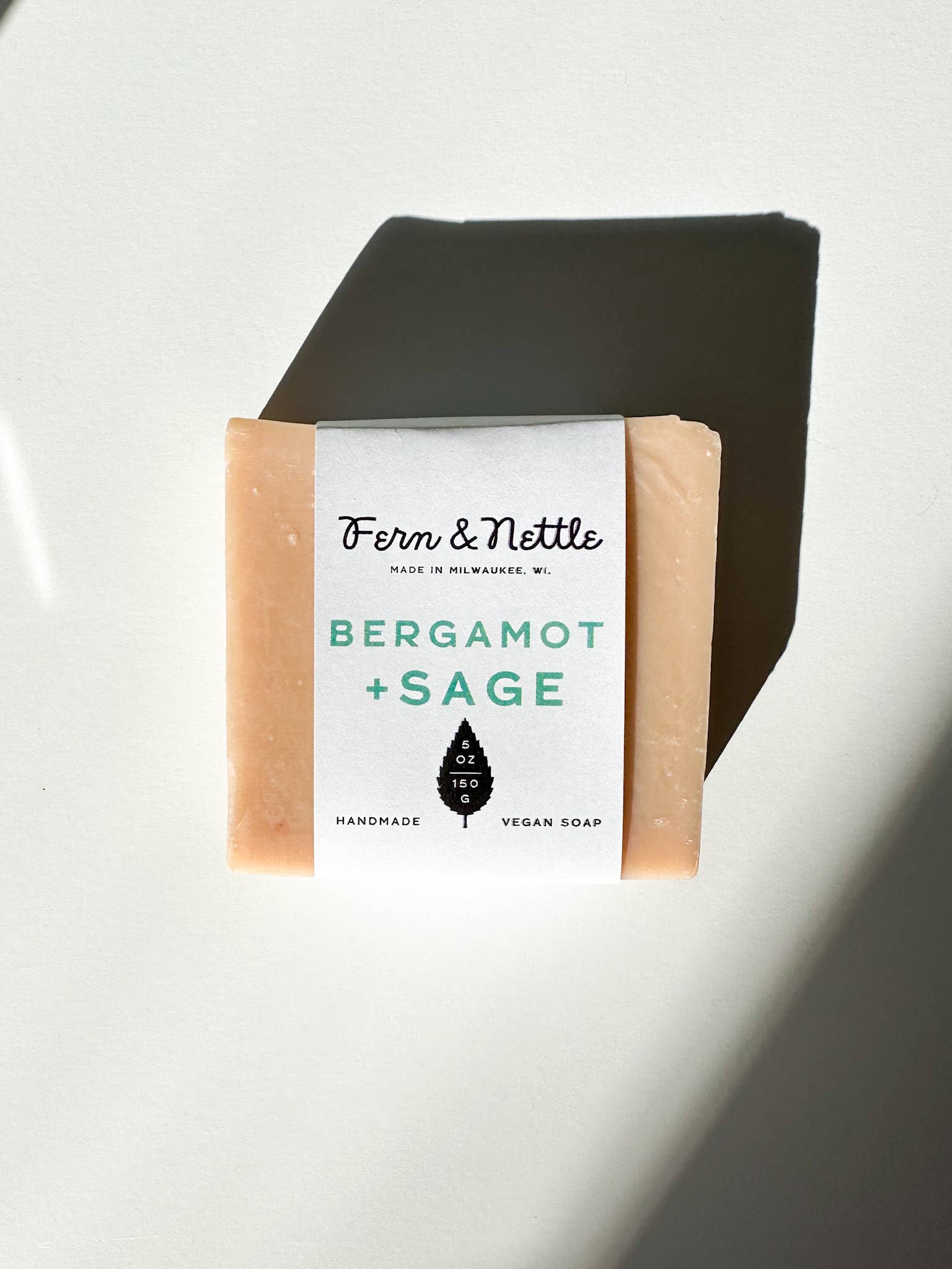 Fern and Nettle - Wholesale Bar Soap - Bergamot+Sage Handmade Vegan Soap1