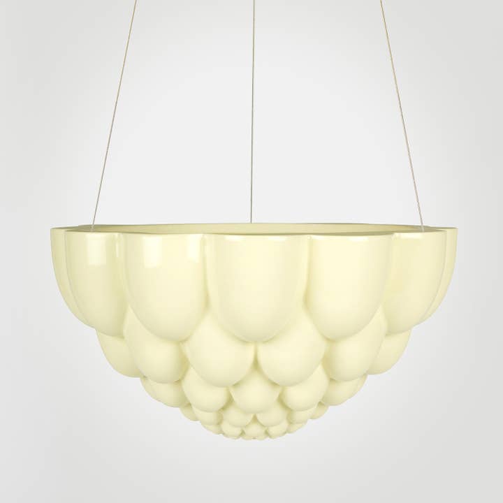 Jelly Hanging Planter Yellow for wholesale by Angus & Celeste