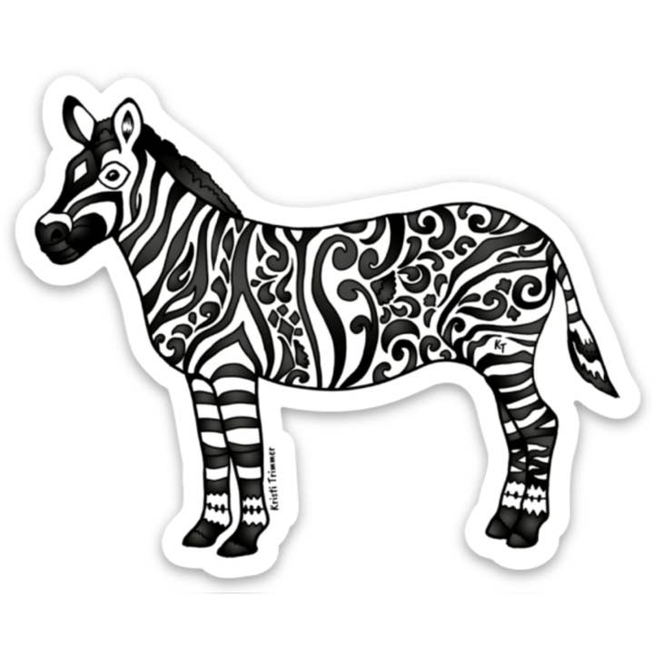 Zèbre pour la vente par Alaska Wild & Free