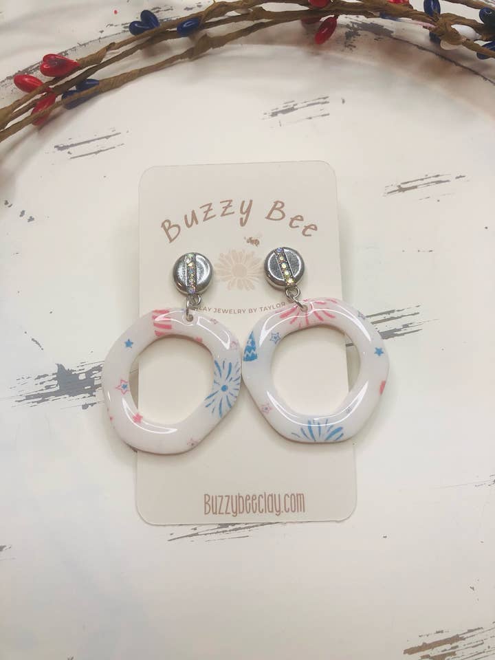 Cirkelvormige bengels van organisch vuurwerk voor wholesale door Buzzy bee clay