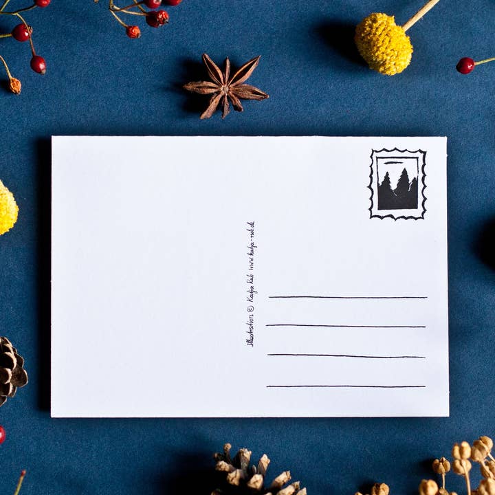 Katja Rub – Großhandel Adventskalender – Adventskalender Postkarte Katzen A61