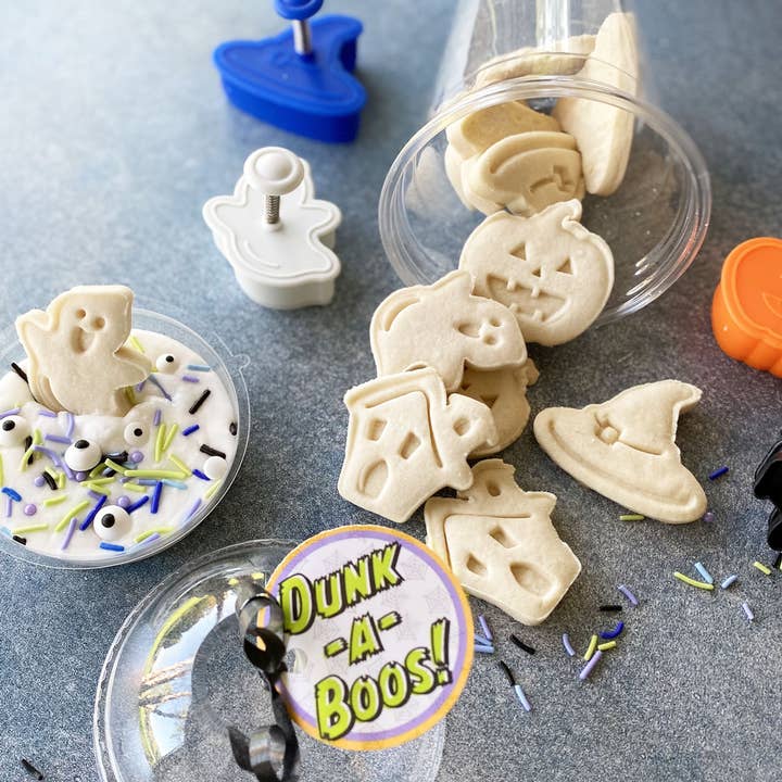 R&M International - Wholesale Cookie Cutter - Halloween Pastry & Cookie Stampers Set /4