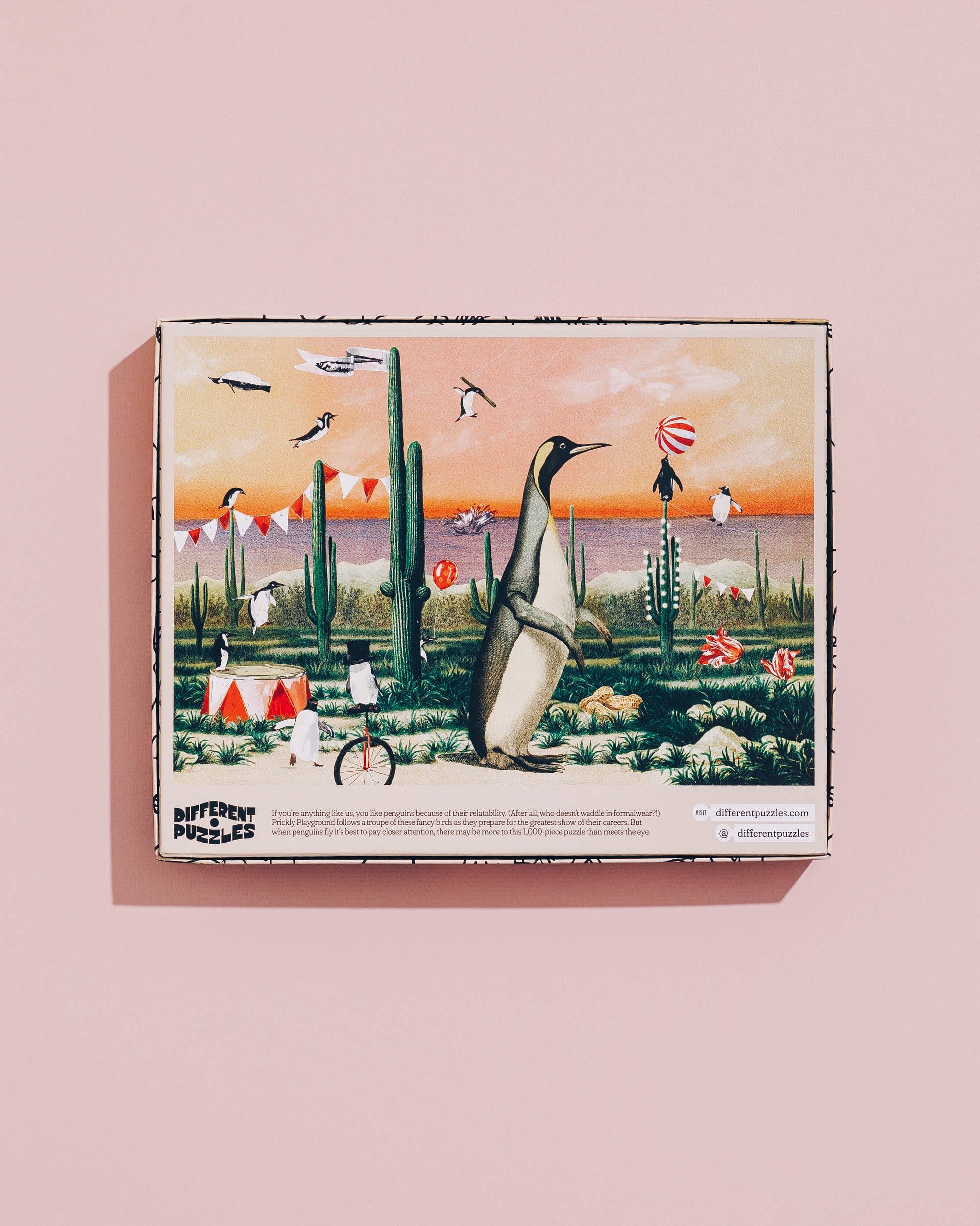 Different Puzzles - Vente Puzzle – adulte - Prickly Playground — 1 000 pièces4