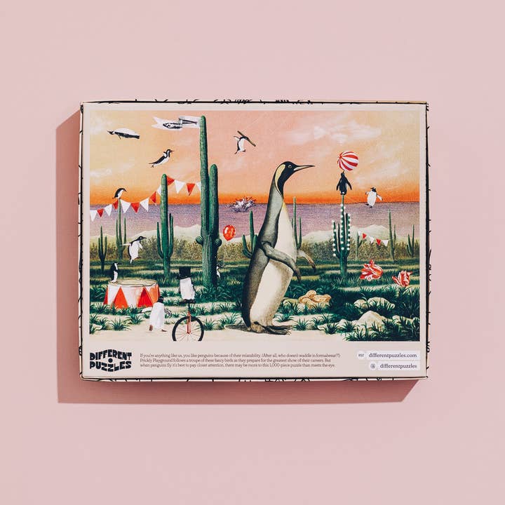 Different Puzzles - Wholesale Puzzle - Adult - Prickly Playground – 1,000 pieces4