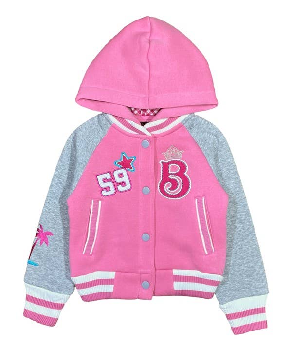 Unik - Wholesale Varsity/Baseball Jacket - Women's - Barbie Varsity Jacket 2-44