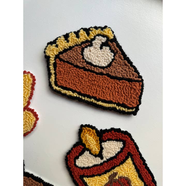 MUUDLAND - Wholesale Coasters - MUG RUG COASTERS PUNCH NEEDLE2