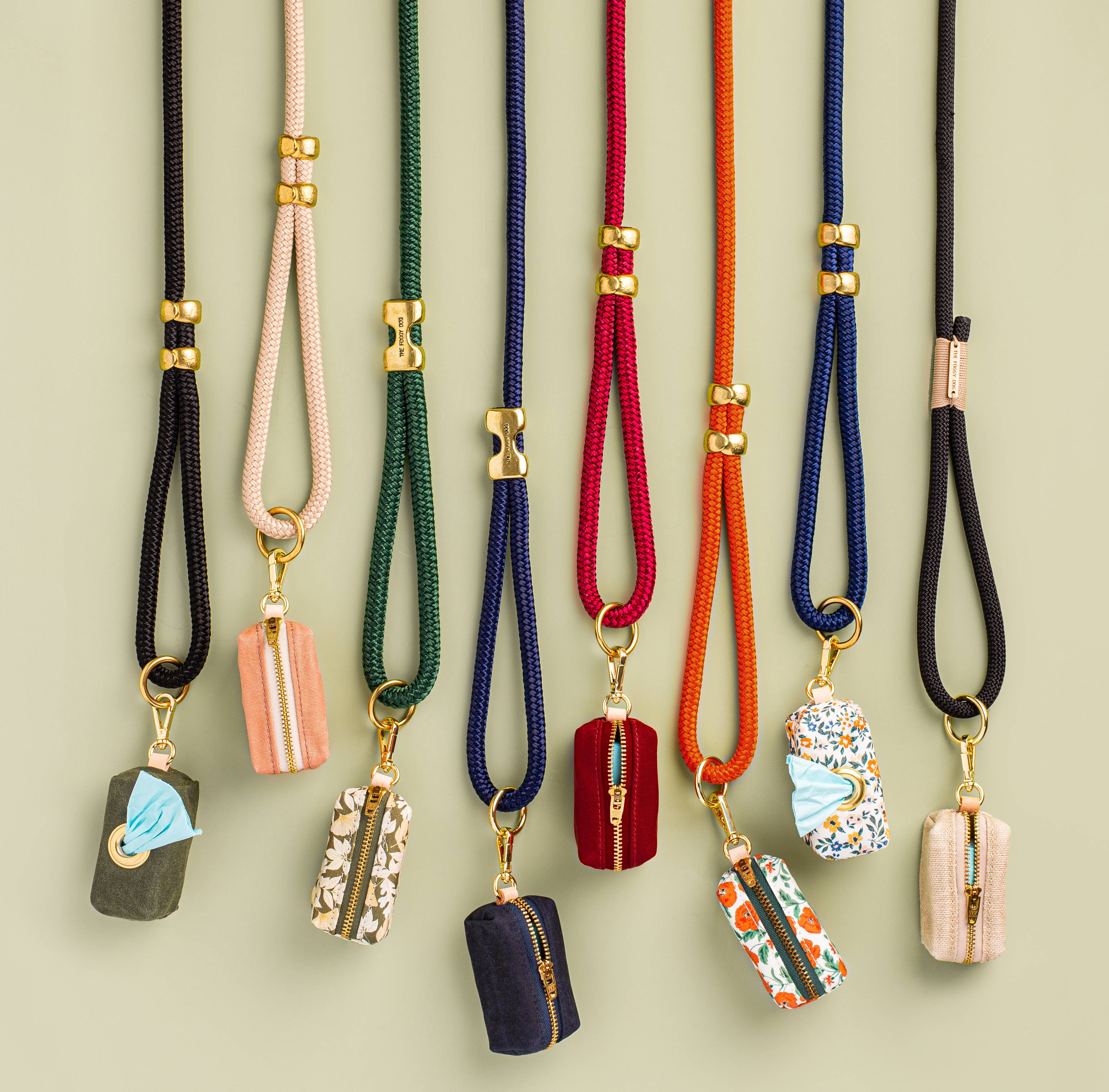 The Foggy Dog - Wholesale Pet Poop Bag Dispenser - Olive Waxed Canvas Poop Bag Dispenser4