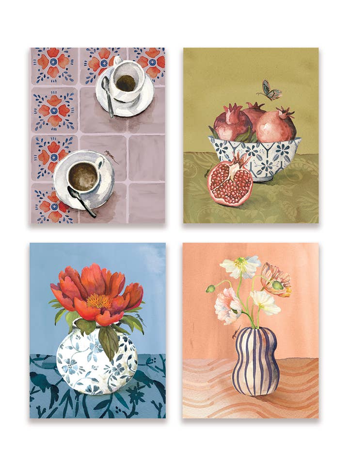 Faithful Everyday Assorted Notecards for wholesale by GraceLaced by Ruth Chou Simons