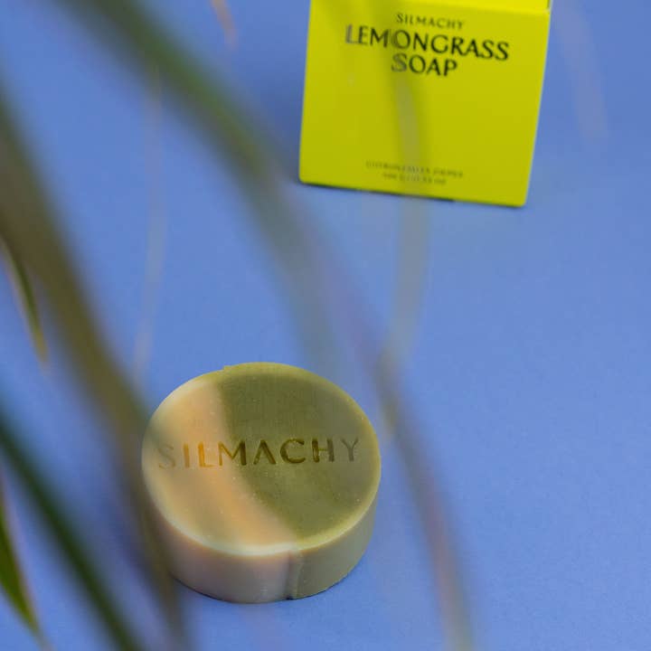 SILMACHY cosmetics - Wholesale Bar Soap - Lemongrass & Spirulina Hand & Body Soap – Refresh & Nourish6