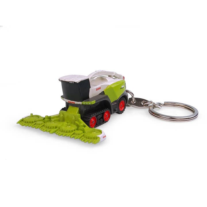 Claas Jaguar 960 Terra Trac Tractor Metal Keychain for wholesale by American Hobbies & Merchandising