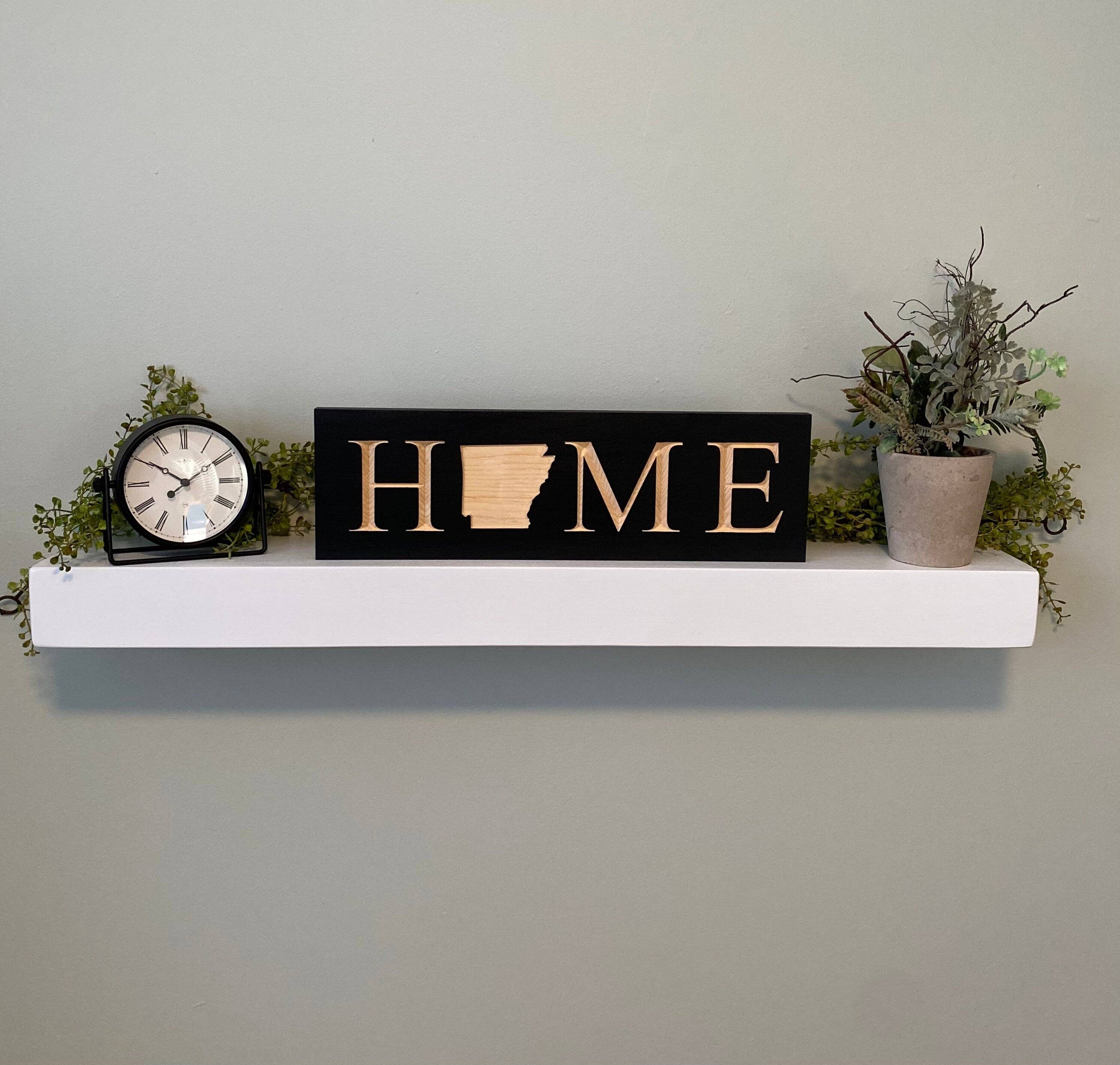 Creative Carpentry of Maine - Wholesale Sign - Arkansas “Home” Sign1