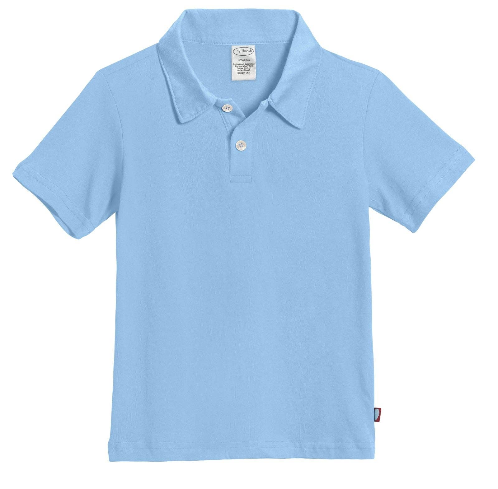 City Threads - Wholesale T-Shirt - Kids - Soft Cotton Jersey 2 Button Polos4