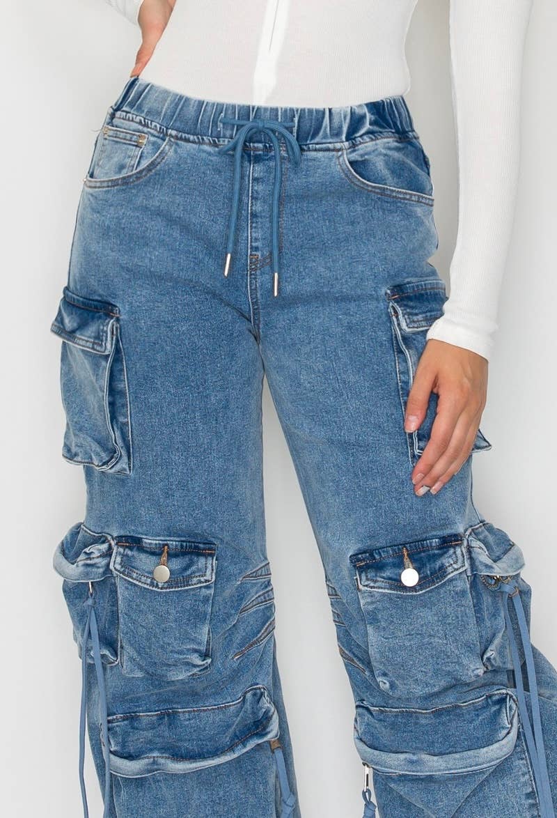 WFFS – wholesale Pants – Women's – Jogger Cargo Pant Spandex10