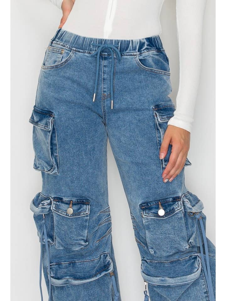 WFFS – wholesale Pants – Women's – Jogger Cargo Pant Spandex10