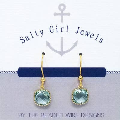 #AAAFTR894-Petit Filigrane Carré Encadré Goutte-Erinite Or pour la vente par The Beaded Wire Designs