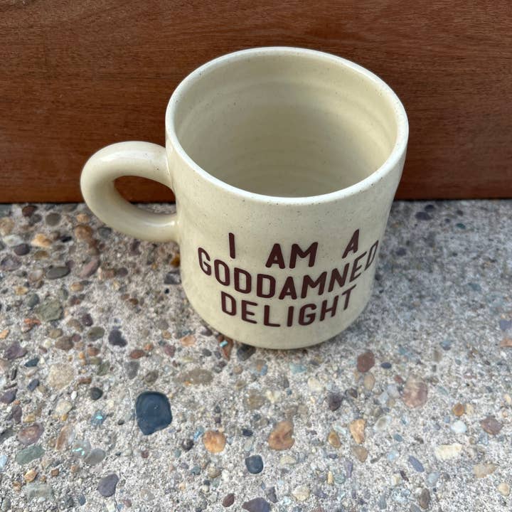 Stanley Chester & Albert Ceramics - Wholesale Coffee Mug - Mid-Century Mug :: I am a Goddamn Delight1