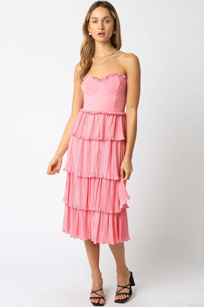 Olivaceous - Wholesale Dress - Women's - Veronica Dress3