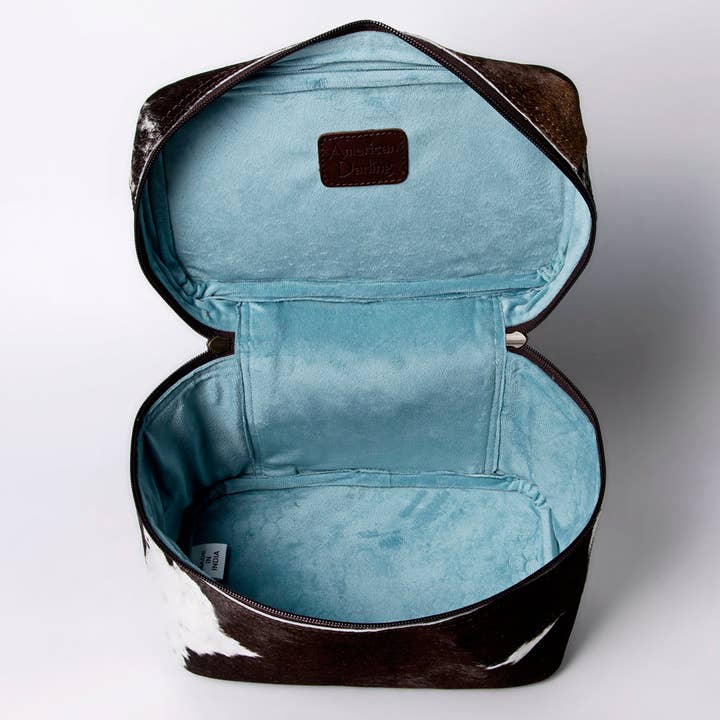 LS Western - Wholesale Jewelry Box/Organizer - LC-ADBGA320 Jewelry Case Genuine Western Leather Women Bag11