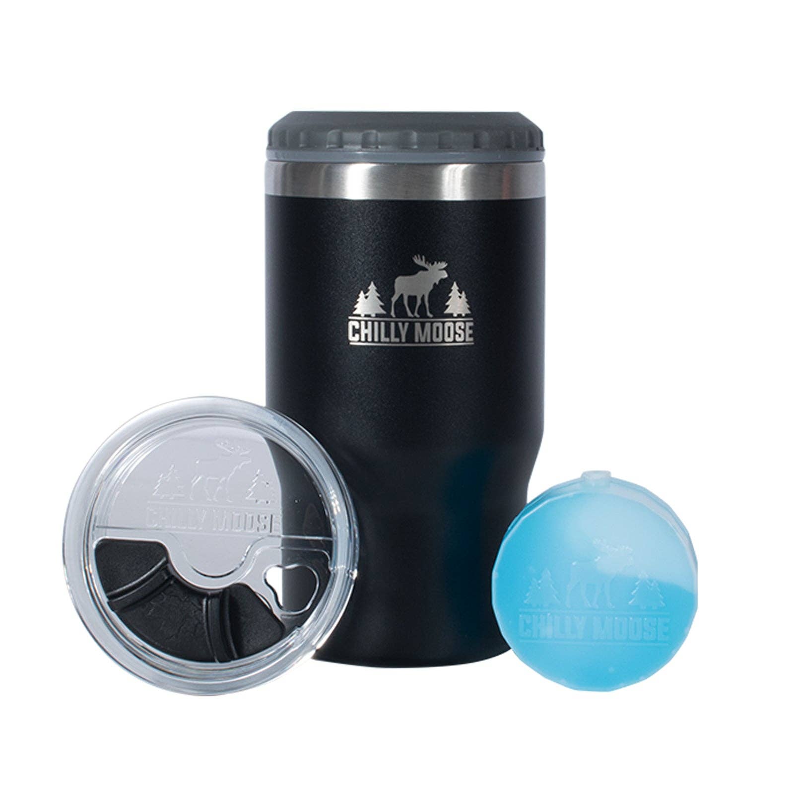 Chilly Moose - Vente Gourde/bouteille isotherme - Isolant et Gobelet Brent - 410mL2