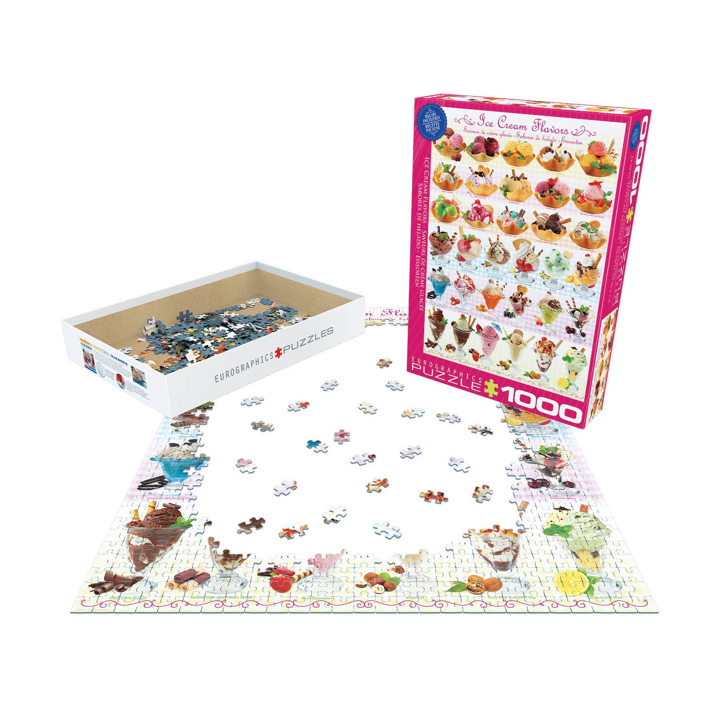 Eurographics Puzzles USA - Vente Puzzle – adulte - Parfums de glace2