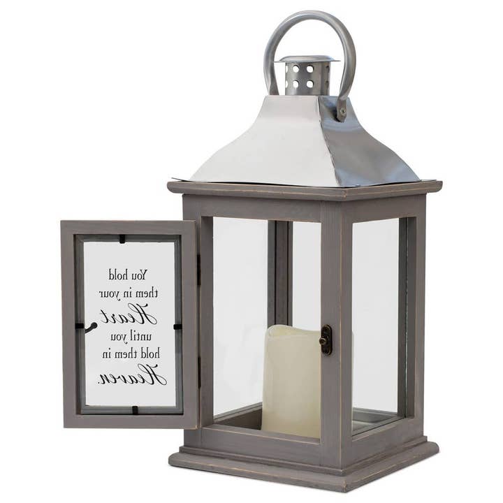 Dicksons - Wholesale Lantern - You Hold Them In Your Heart Bereavement Lantern