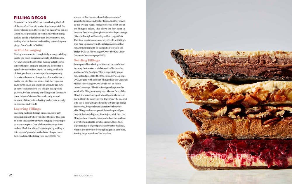 HarperCollins - Wholesale Baking & Dessert Book - The Book on Pie : Erin Jeanne McDowell1