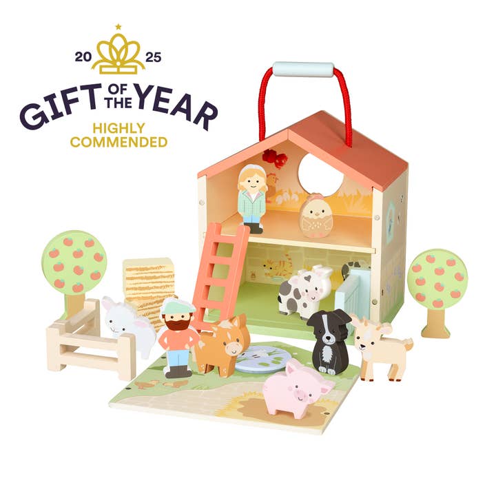 Orange Tree Toys - Wholesale Toy Set - Kids - NEW Farmyard Play Set