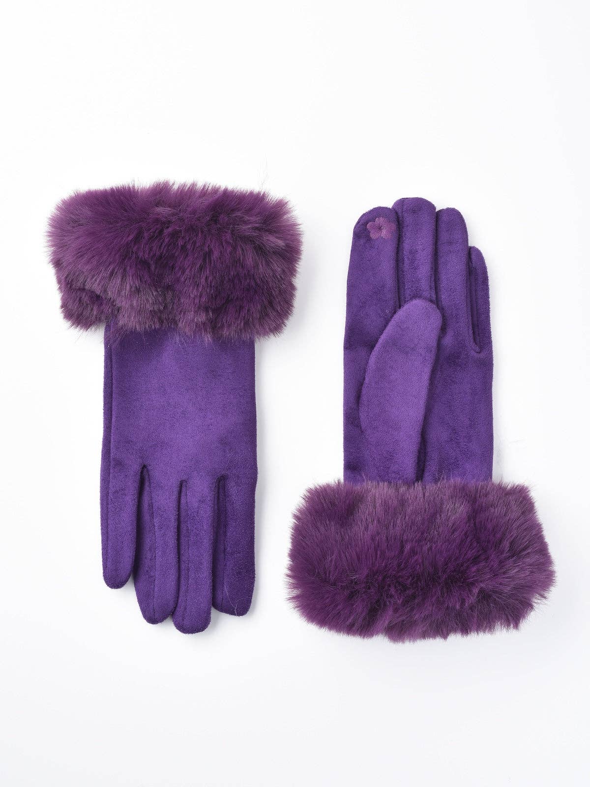 Funkyrel® Atzbranding Limited – wholesale Gloves – Women's – Gloving - Women's Faux Fur-Cuff Winter Gloves3
