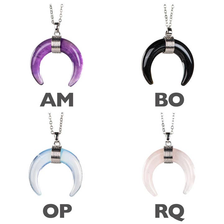 Benjamin International - Wholesale Pendant/charm necklace - CRESCENT MOON NECKLACES3