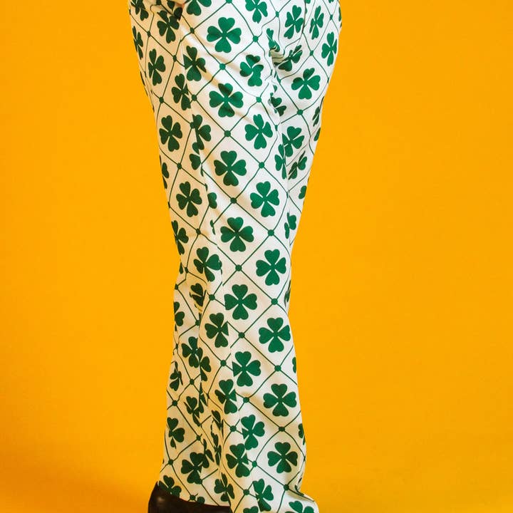 The Big Mistake | Four Leaf St. Patrick's Day Suit Pants for wholesale by Shinesty, Inc