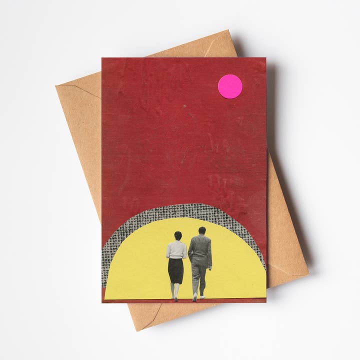 Together Greeting Card for wholesale by Cassia Beck