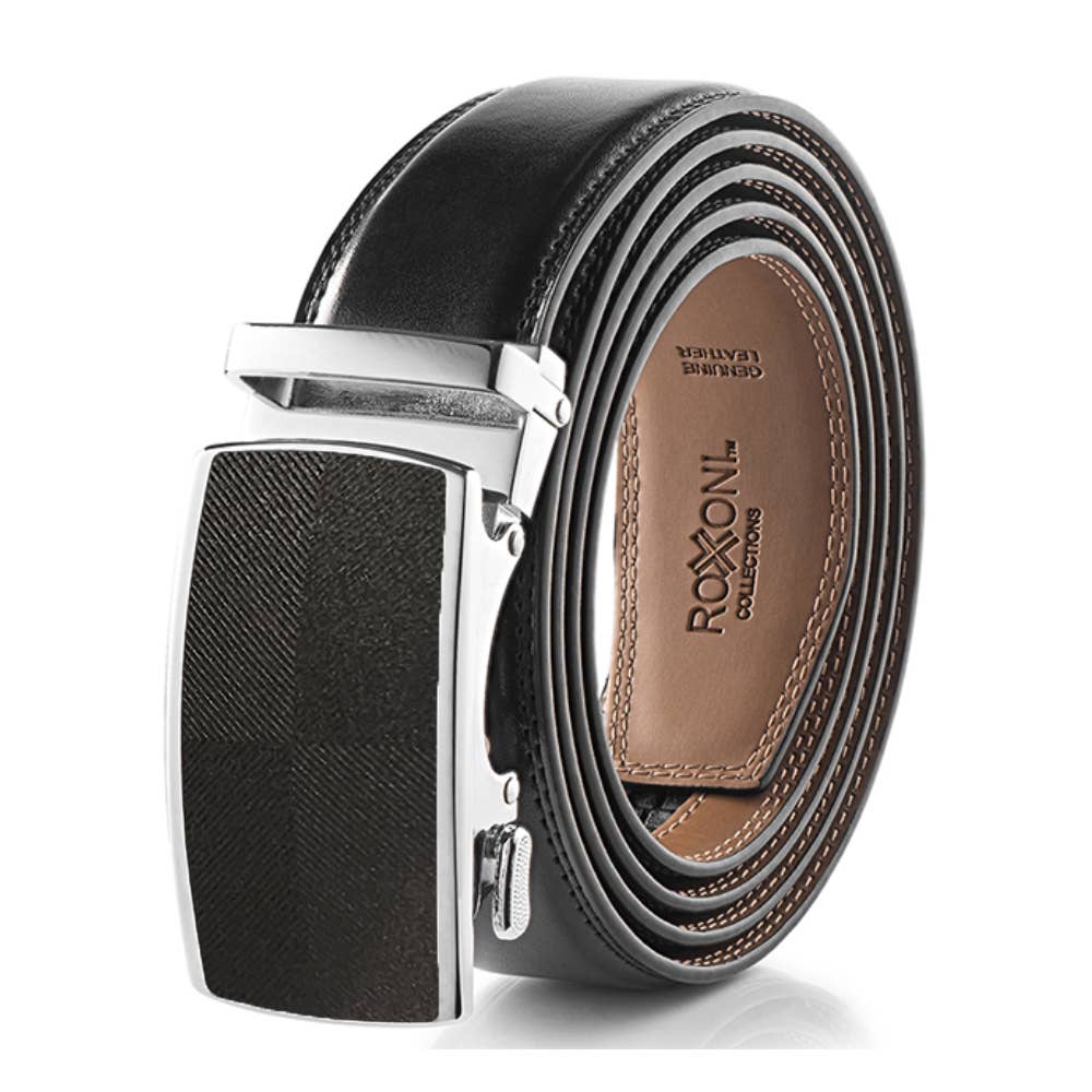 Roxoni - Wholesale Belt - Men's - Men’s Genuine Leather Ratchet Belt with Automatic Buckle20