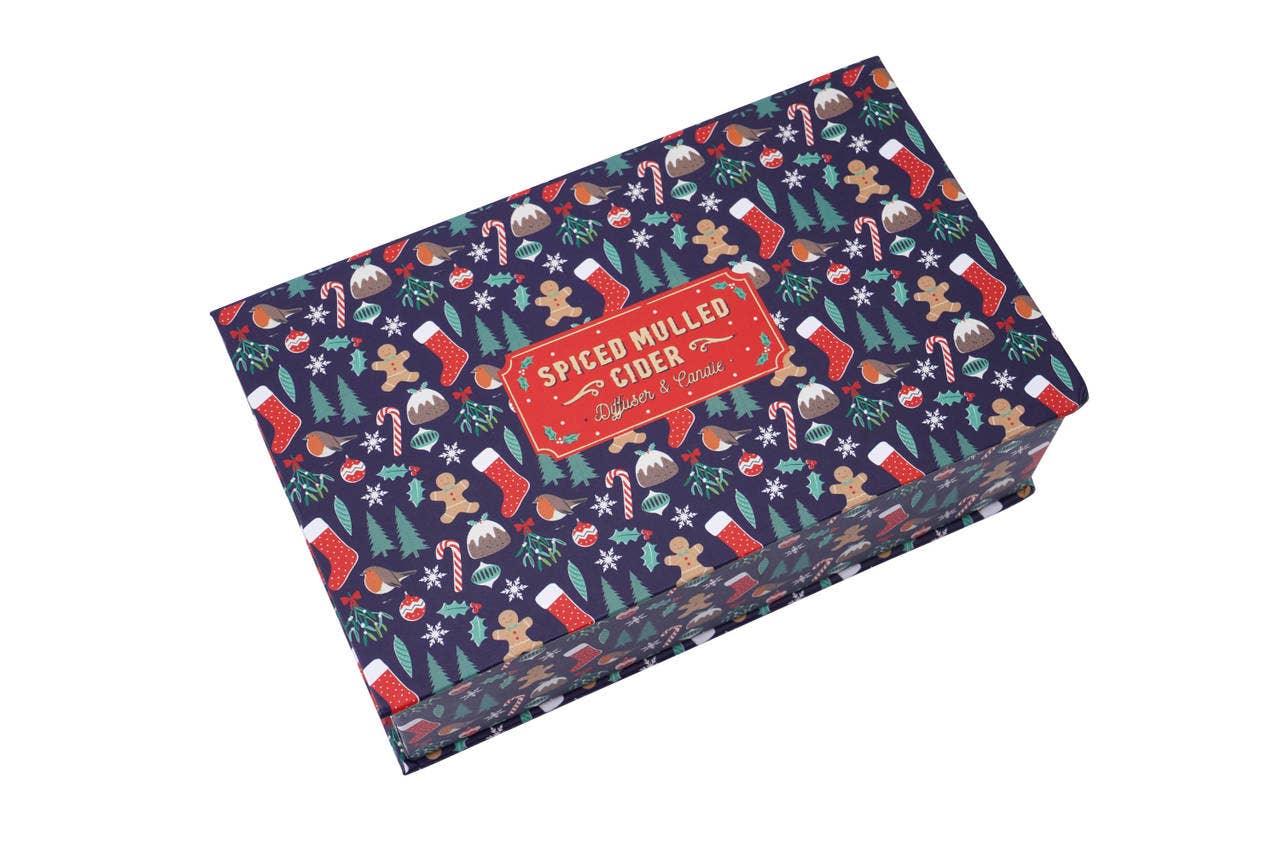 CGB Giftware - Wholesale Jar/Filled Candle - Christmas Candle and Diffuser Set3