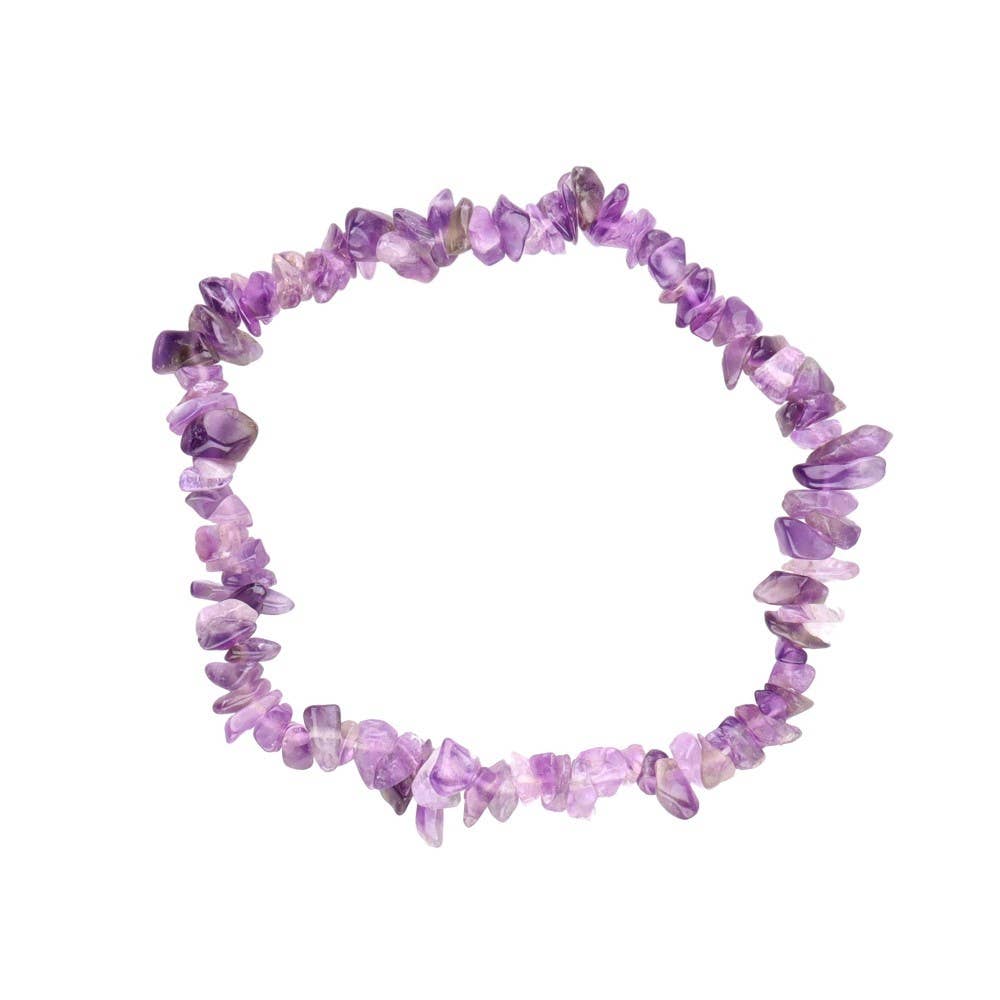 Vives de la Cortada S.L - Wholesale Prayer Beads Bracelet - Small Amethyst Chip Bracelet1