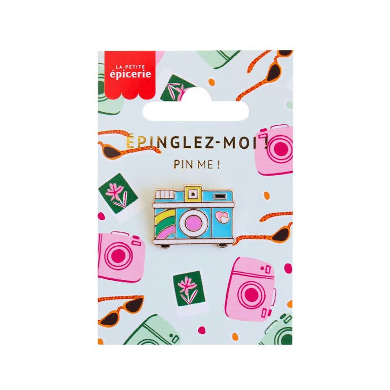 La Petite Épicerie – Großhandel Broschen – Anstecknadel Kamera0