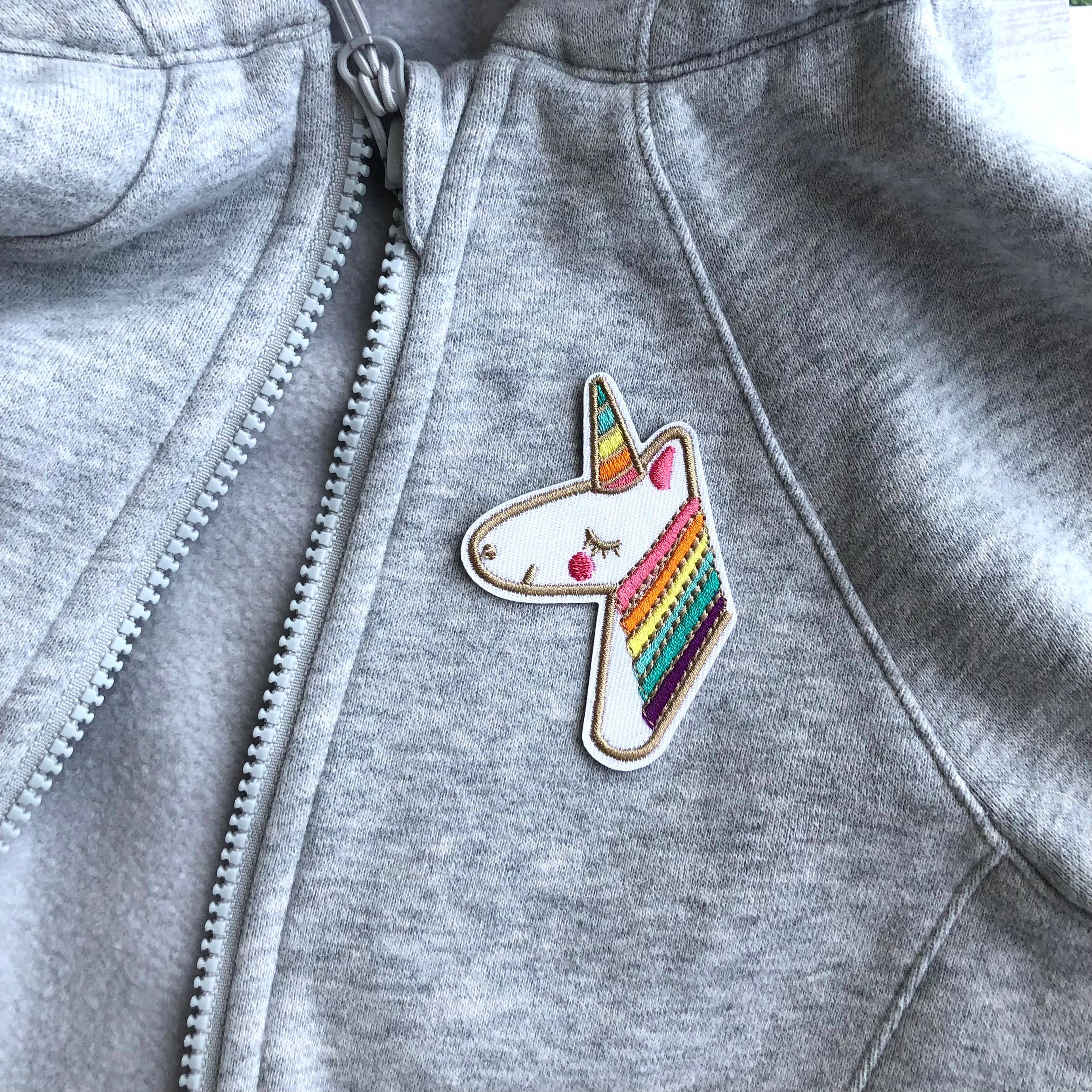 iconic mi – wholesale Patch – Unicorn Iron on Embroidered Patch